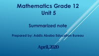 Mathematics Grade 12 unit 5 summarized note.pdf